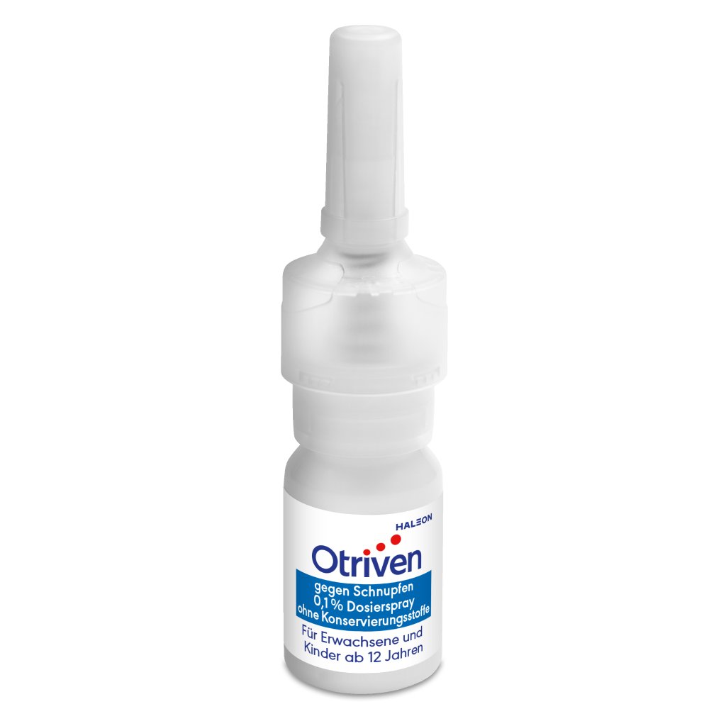 Otriven gegen Schnupfen 0,1 % Nasenspray ohne Konservierungsstoffe, 10 ml