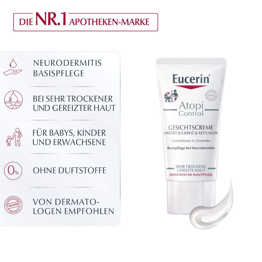 EUCERIN AtopiControl Gesichtscreme