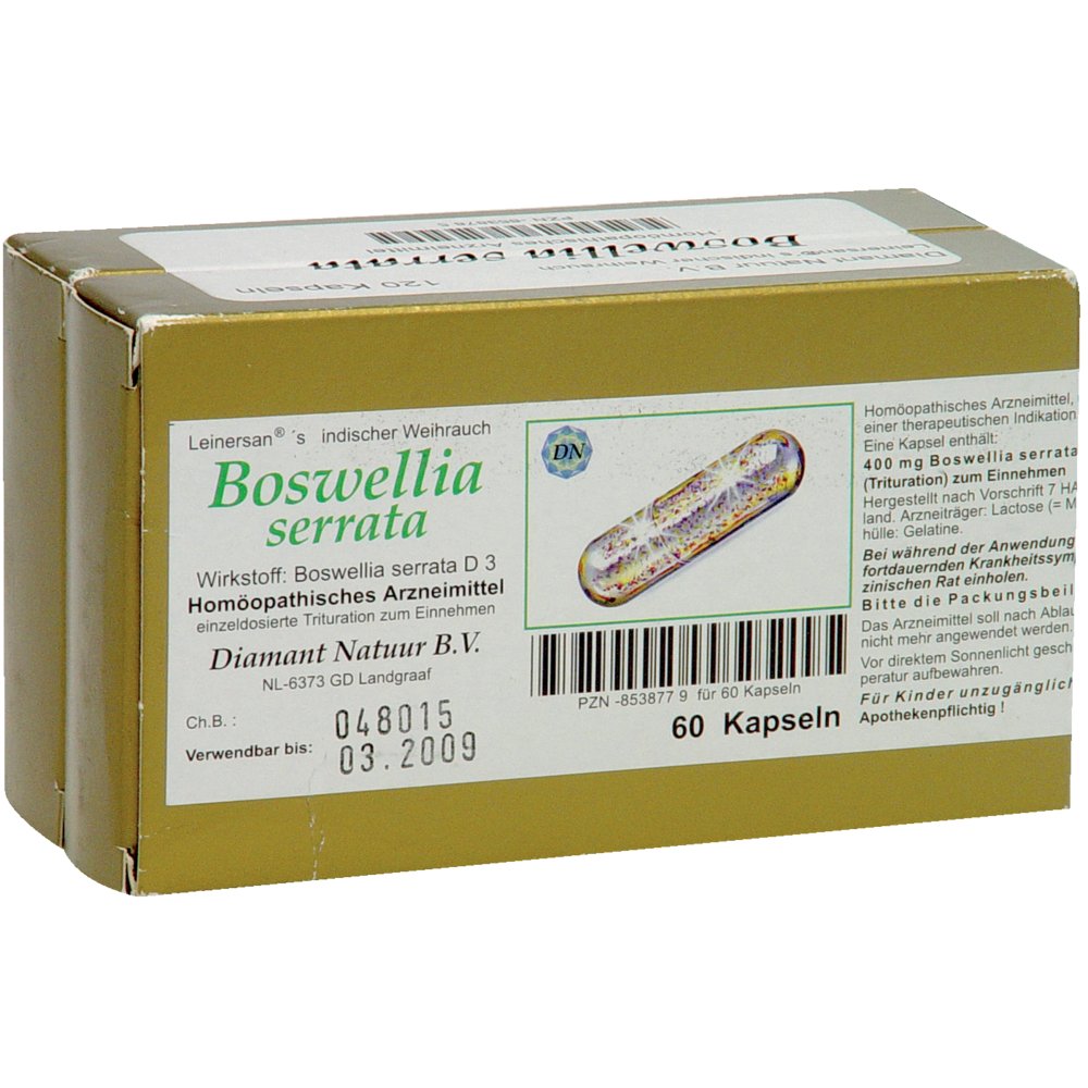 BOSWELLIA SERRATA L.ind.Weihrauch Kapseln