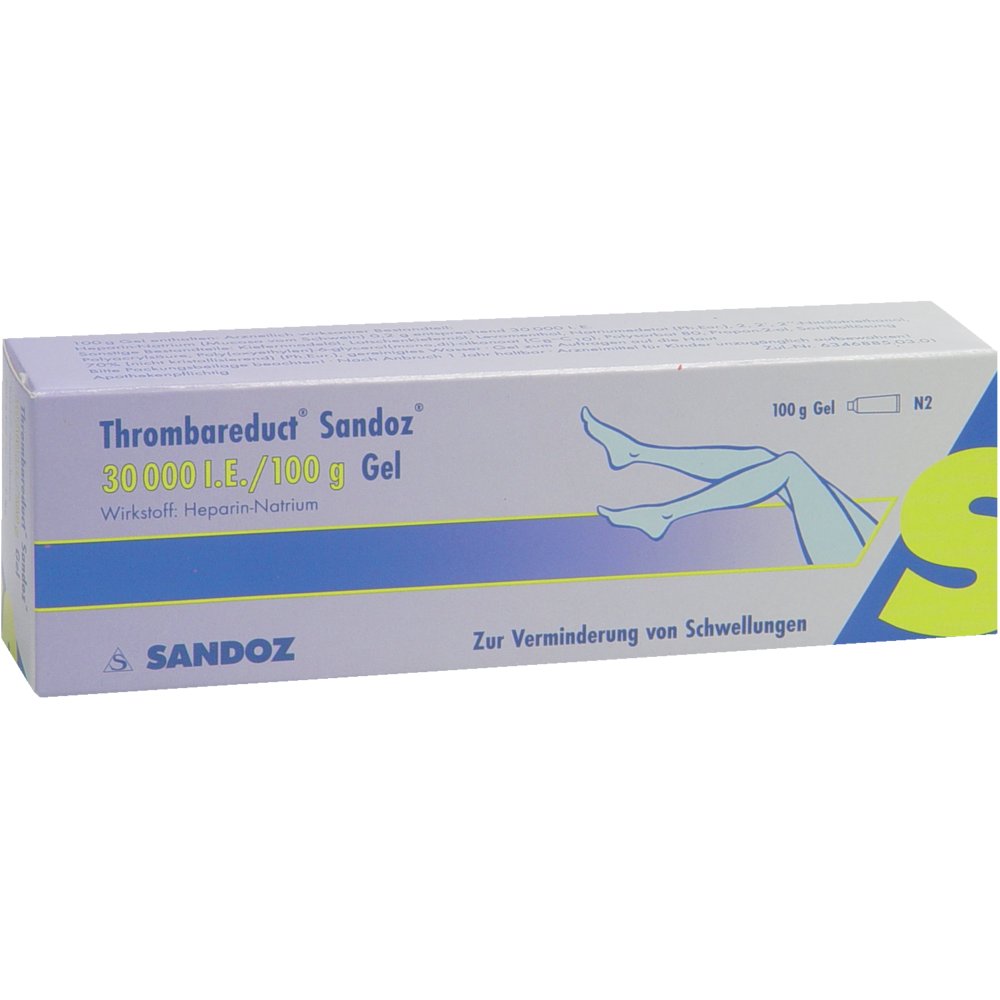 THROMBAREDUCT Sandoz 30.000 I.E. Gel