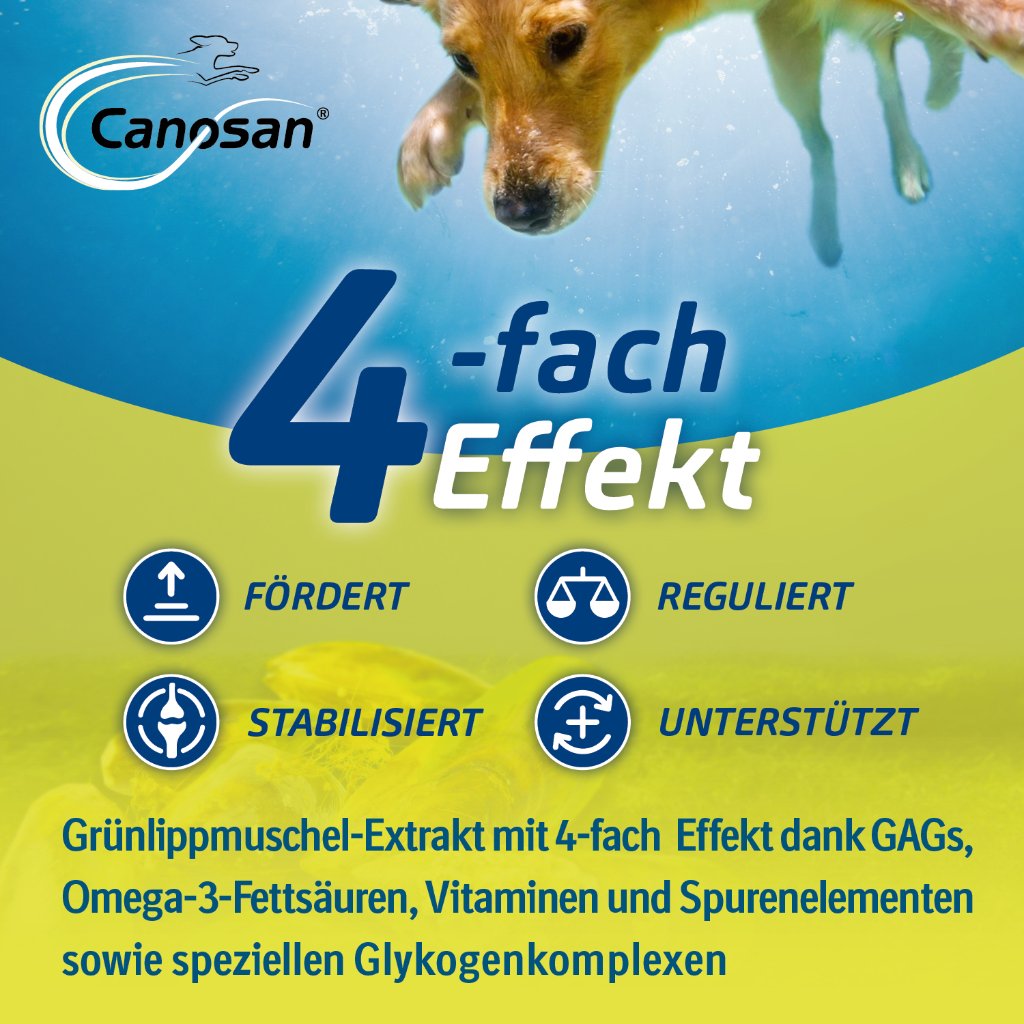 Canosan Pellets 650 g für die Gelenkgesundheit bei Hunden