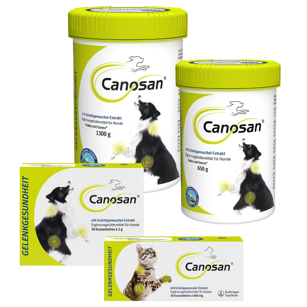 Canosan Pellets 1300 g für die Gelenkgesundheit bei Hunden