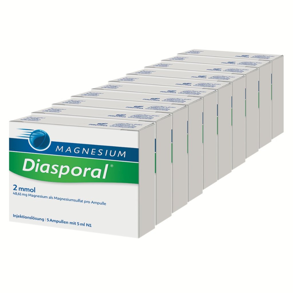 Magnesium-Diasporal® 2 mmol/5 ml Injektionslösung, 50 x 5 ml ** 