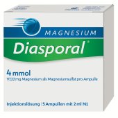 Magnesium-Diasporal® 4 mmol/2ml Injektionslösung, 5 x 2 ml **