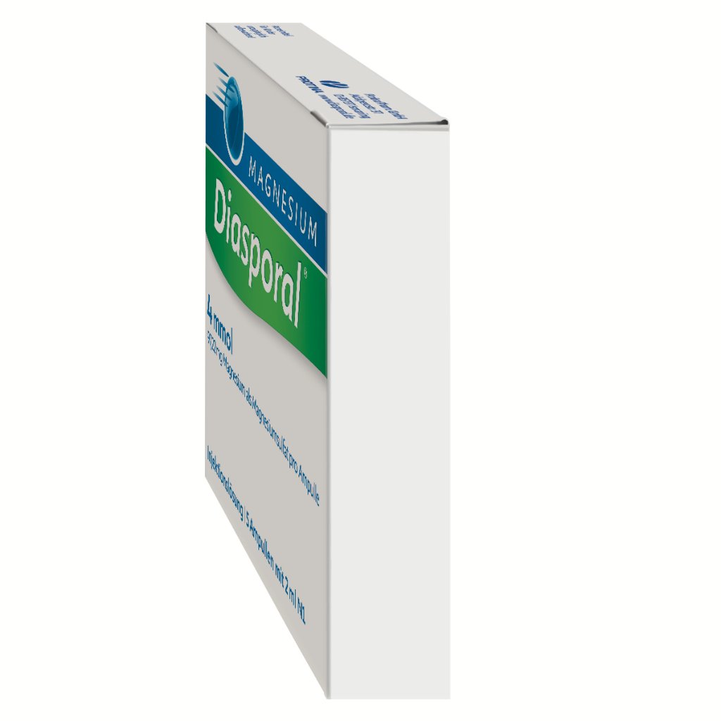 Magnesium-Diasporal® 4 mmol/2ml Injektionslösung, 5 x 2 ml **