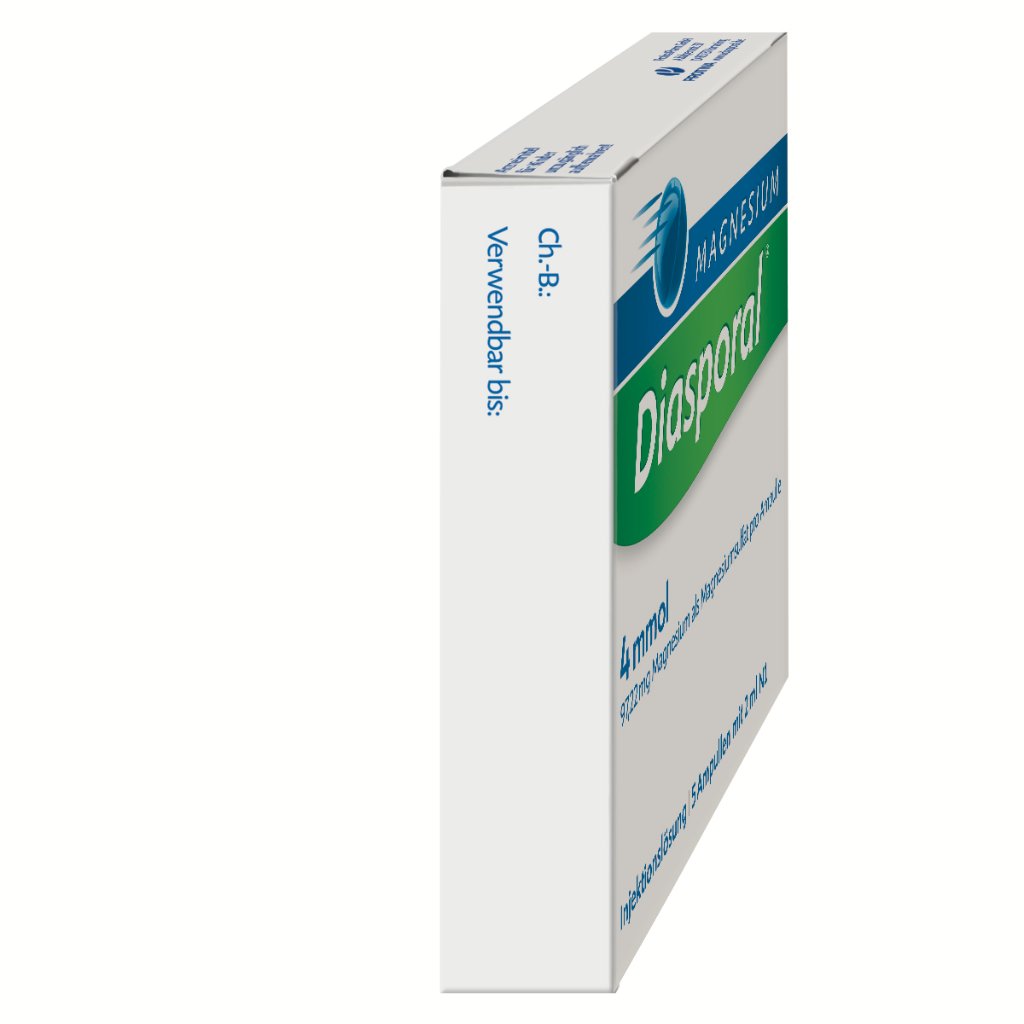 Magnesium-Diasporal® 4 mmol/2ml Injektionslösung, 5 x 2 ml **
