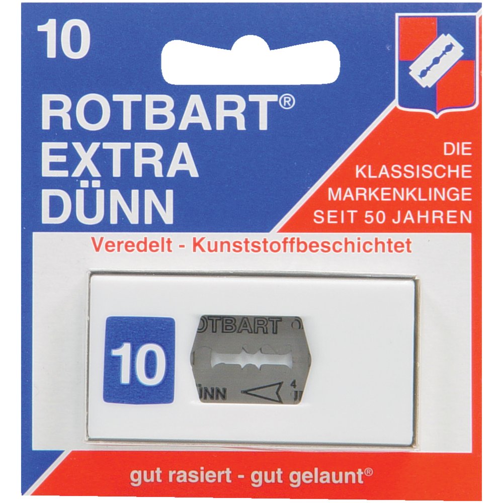 ROTBART extra dünn 162