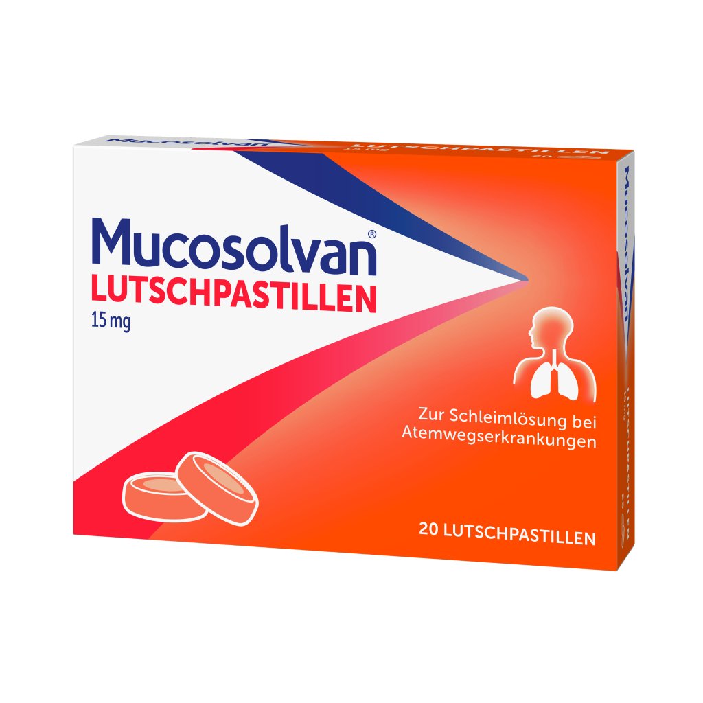 MUCOSOLVAN Lutschpastillen 15 mg