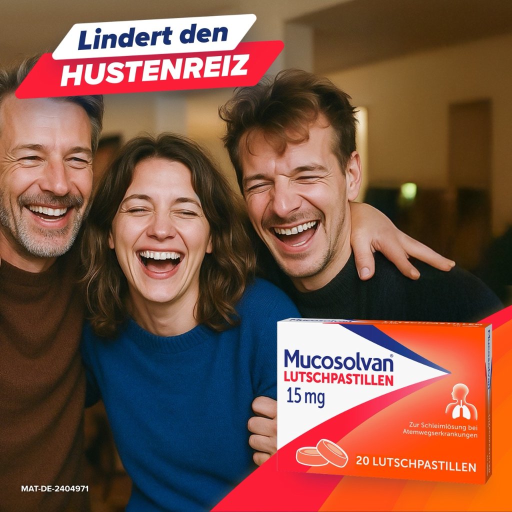 MUCOSOLVAN Lutschpastillen 15 mg