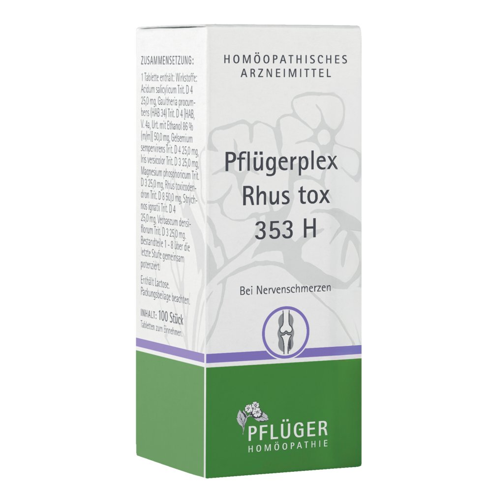 PFLÜGERPLEX Rhus tox.353 H Tabletten