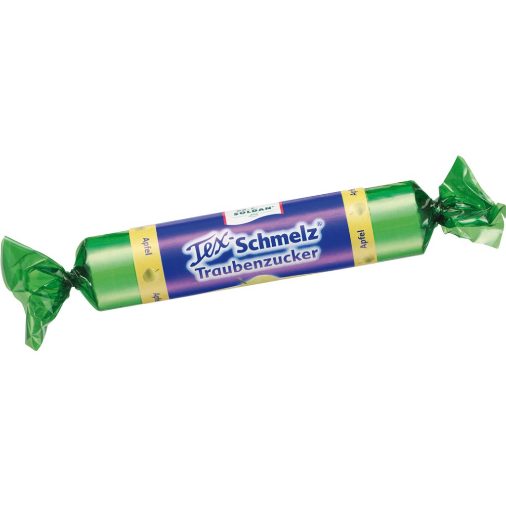 SOLDAN Tex Schmelz Traubenzucker Apfel Rolle