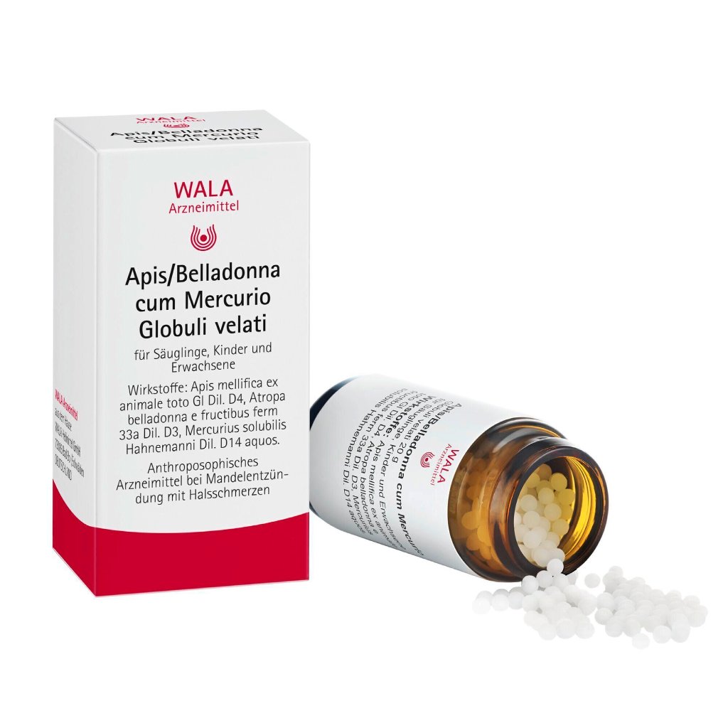 Apis/Belladonna cum Mercurio, Globuli velati