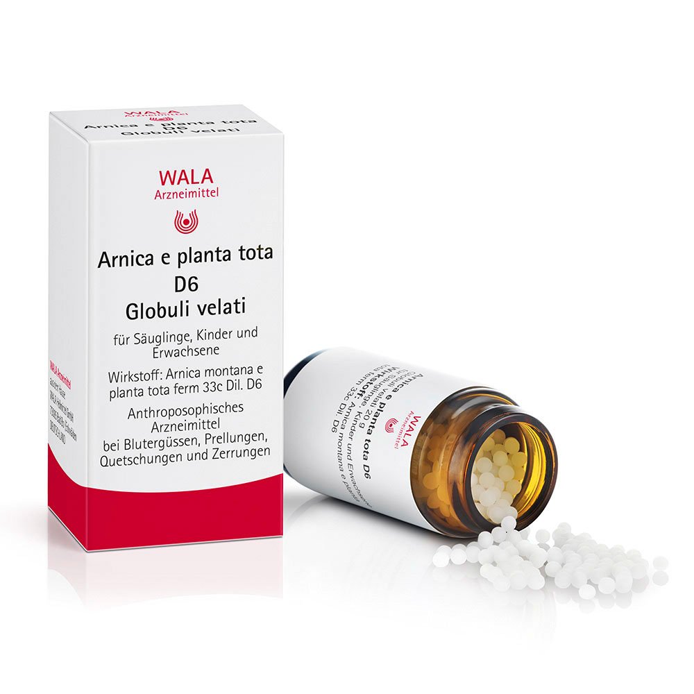 Arnica e planta tota D6, Globuli velati