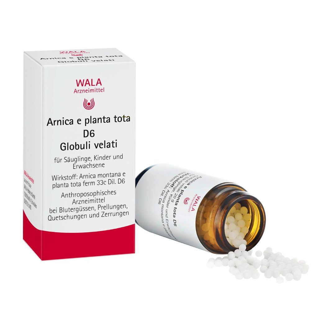 Arnica e planta tota D6, Globuli velati