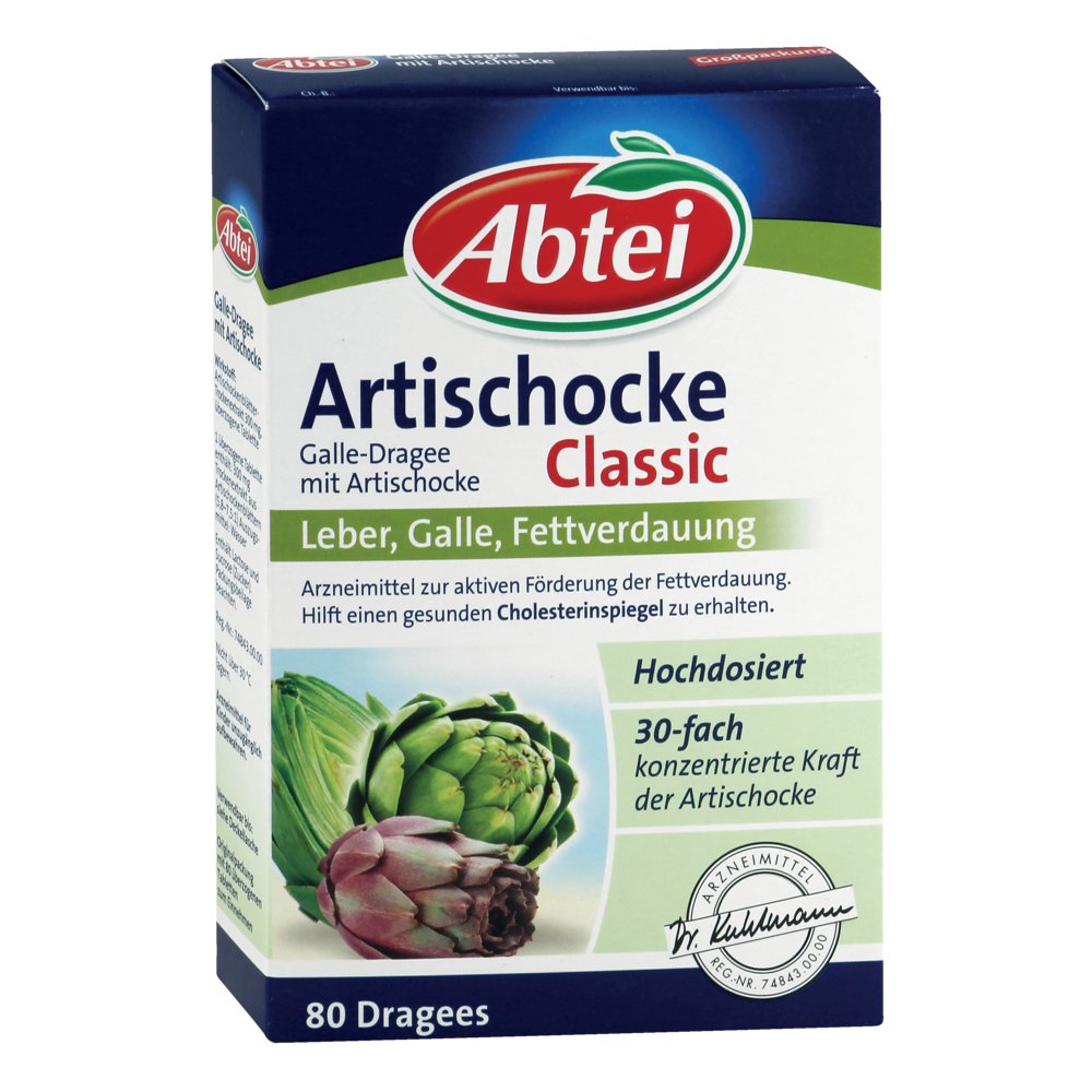 ABTEI Galle-Dragee mit Artischocke