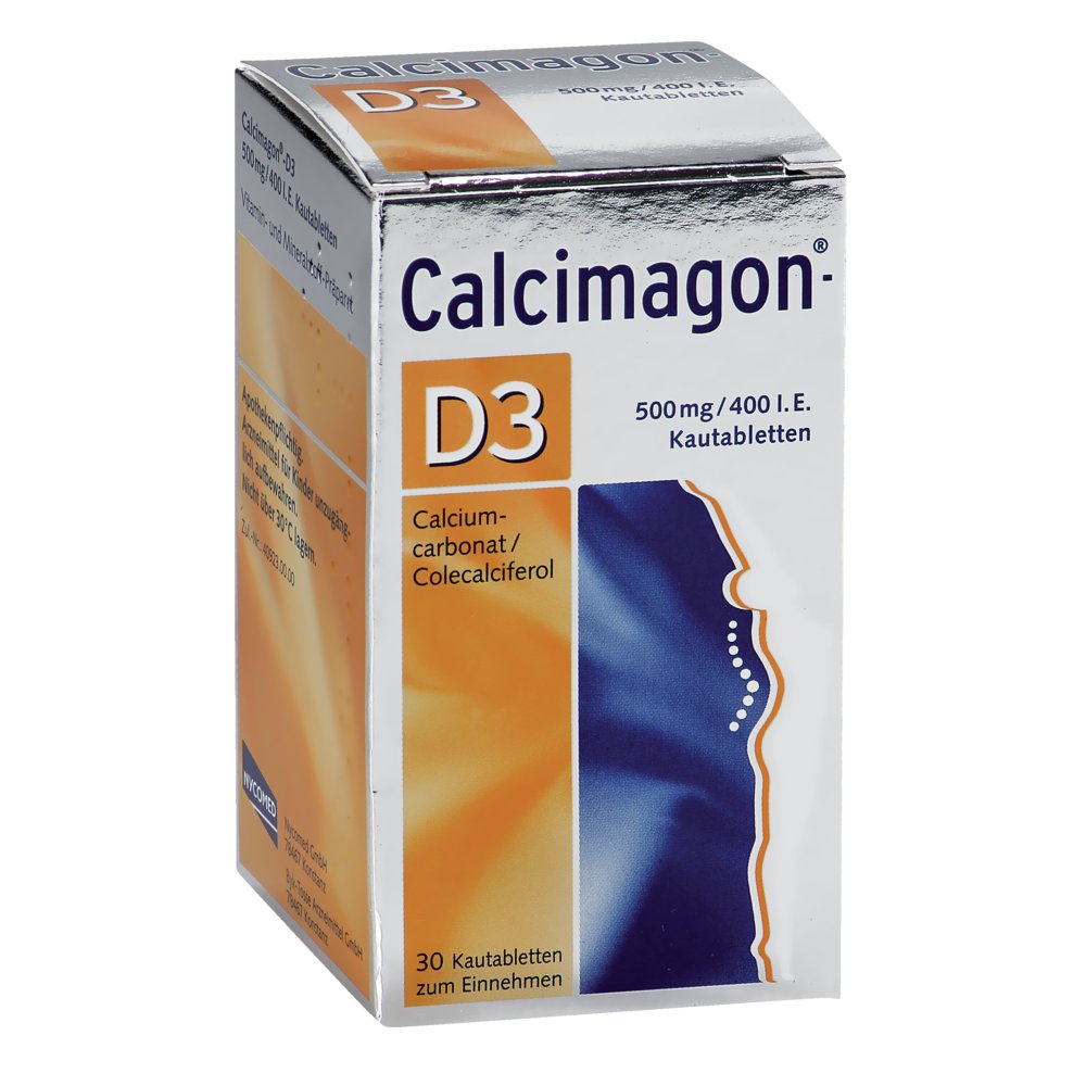 CALCIMAGON D3 Kautabletten