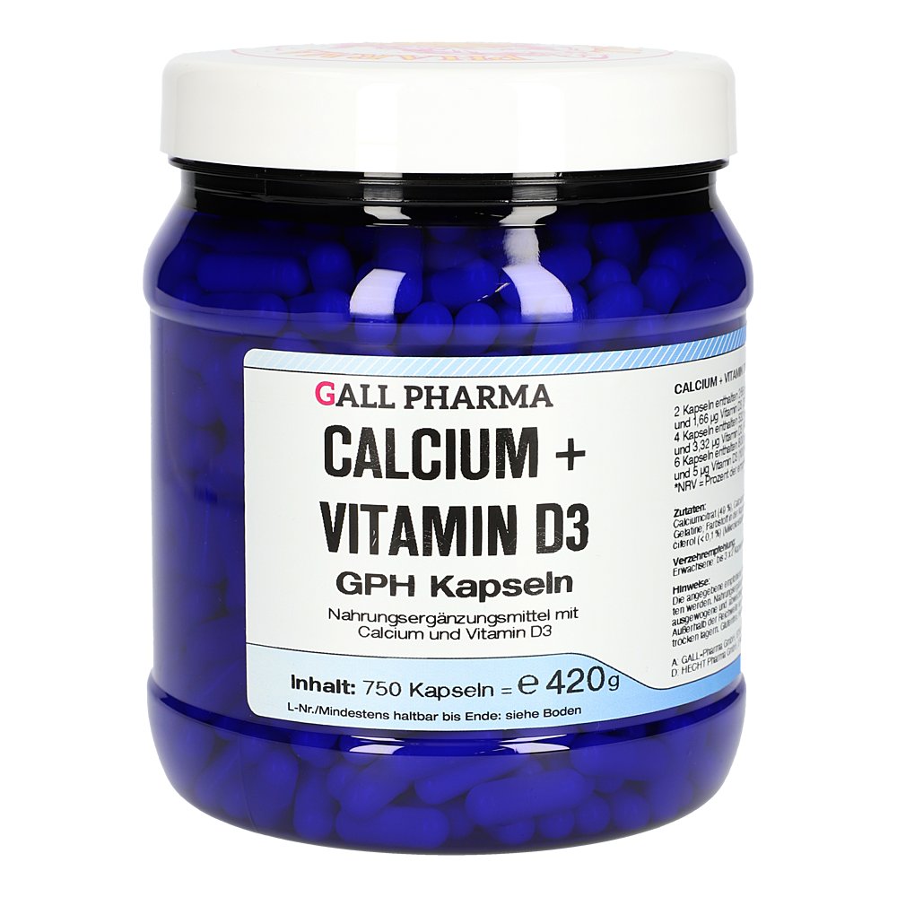CALCIUM+VITAMIN D3 GPH Kapseln