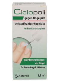 CICLOPOLI gegen Nagelpilz wirkstoffhalt.Nagellack