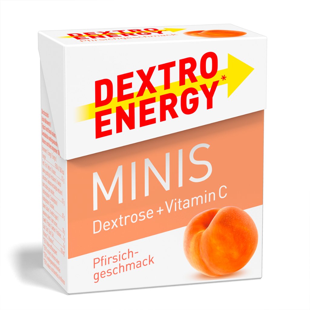 DEXTRO ENERGY Minis Pfirsich + Vitamin C