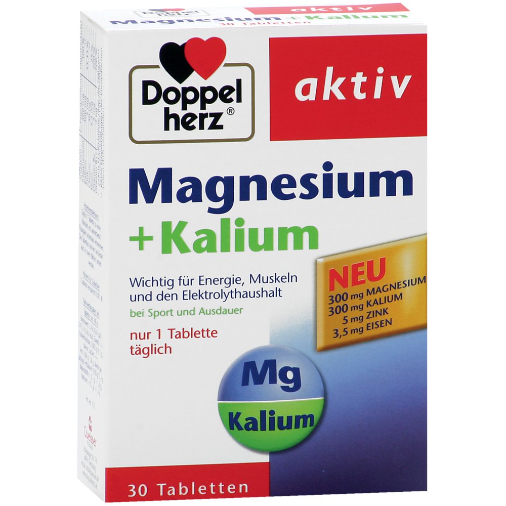 DOPPELHERZ Magnesium+Kalium Tabletten