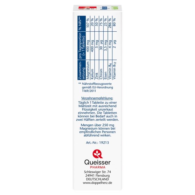 Doppelherz Magnesium + Kalium 400