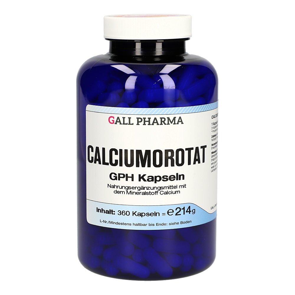 CALCIUMOROTAT 500 mg GPH Kapseln