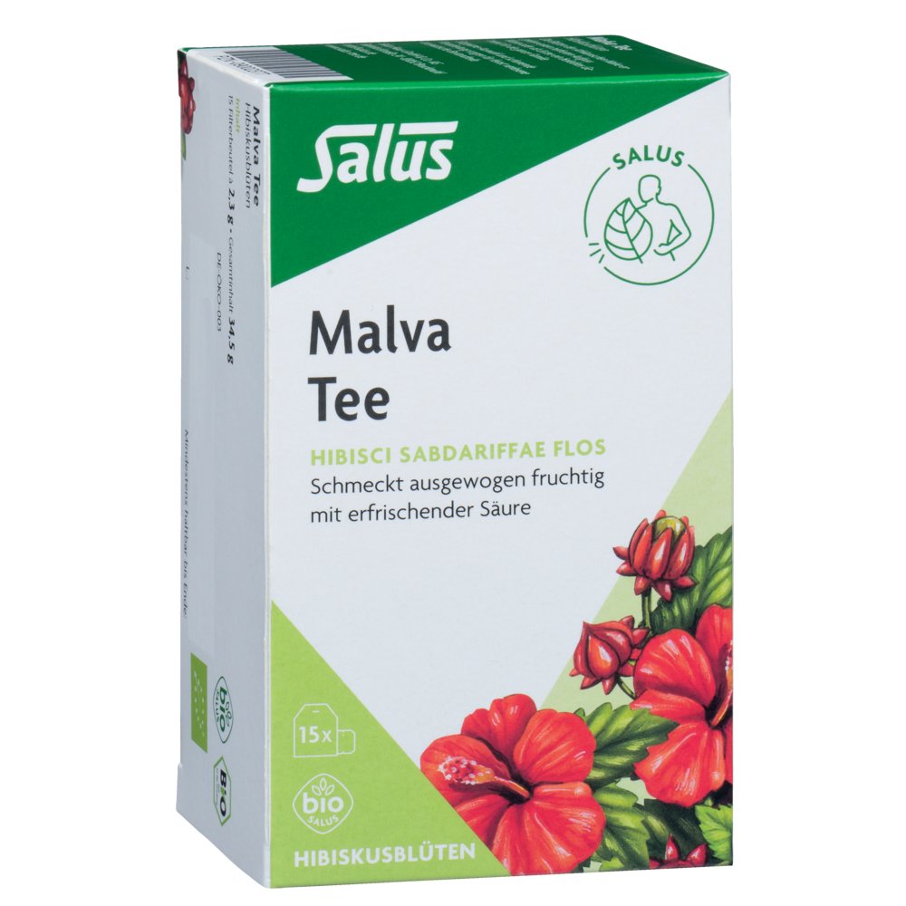 MALVATEE Hibiskusblütentee Bio Salus Filterbeutel