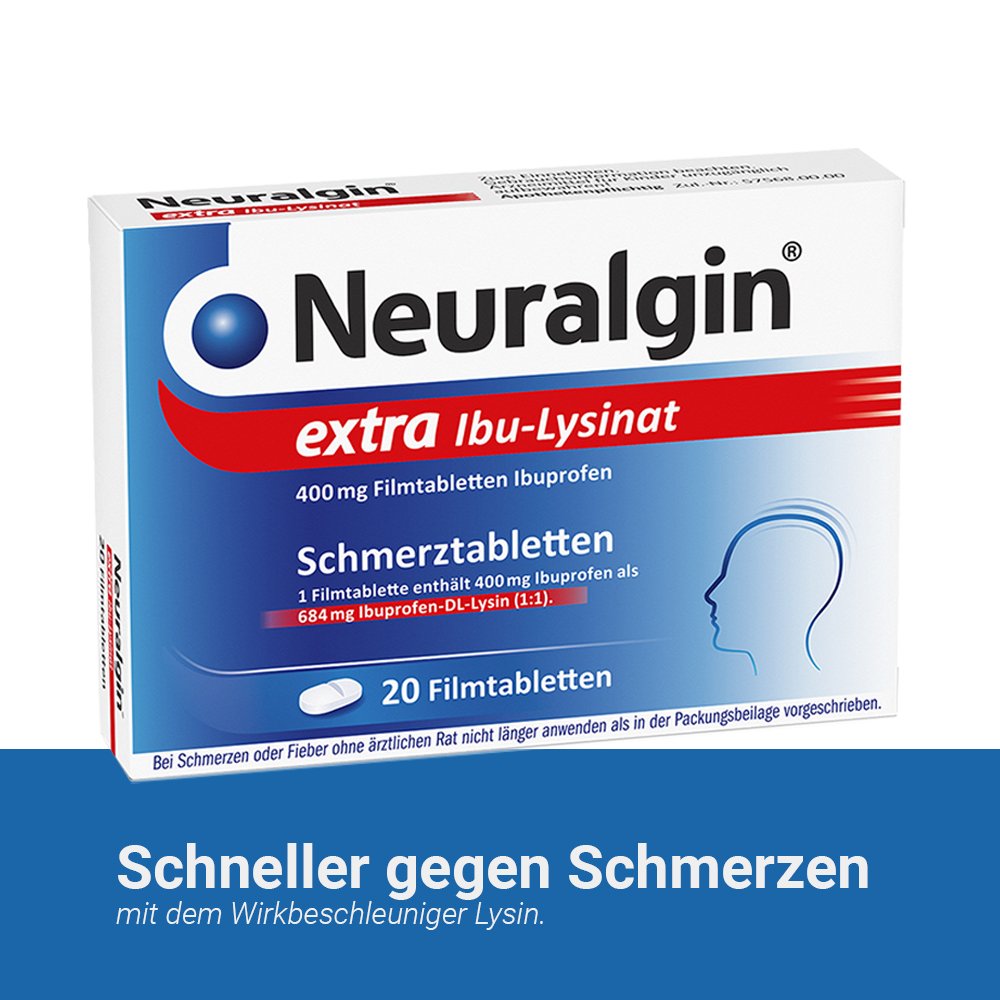 NEURALGIN extra Ibu-Lysinat Filmtabletten