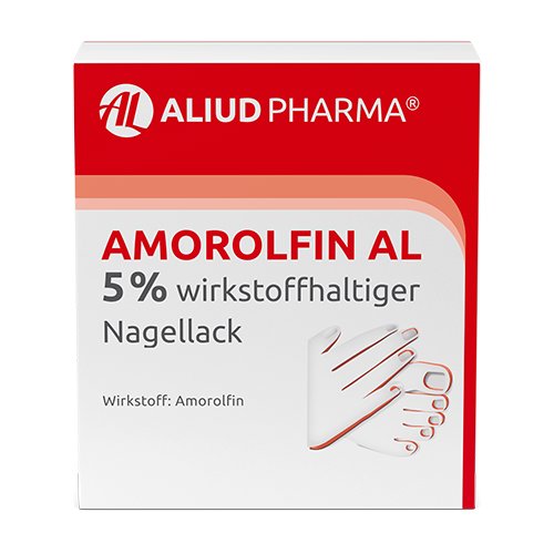 Amorolfin AL 5 % wirkstoffhaltiger Nagellack