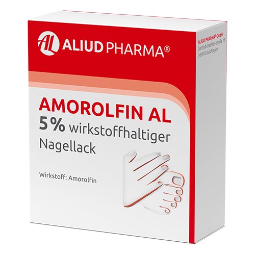 Amorolfin AL 5 % wirkstoffhaltiger Nagellack