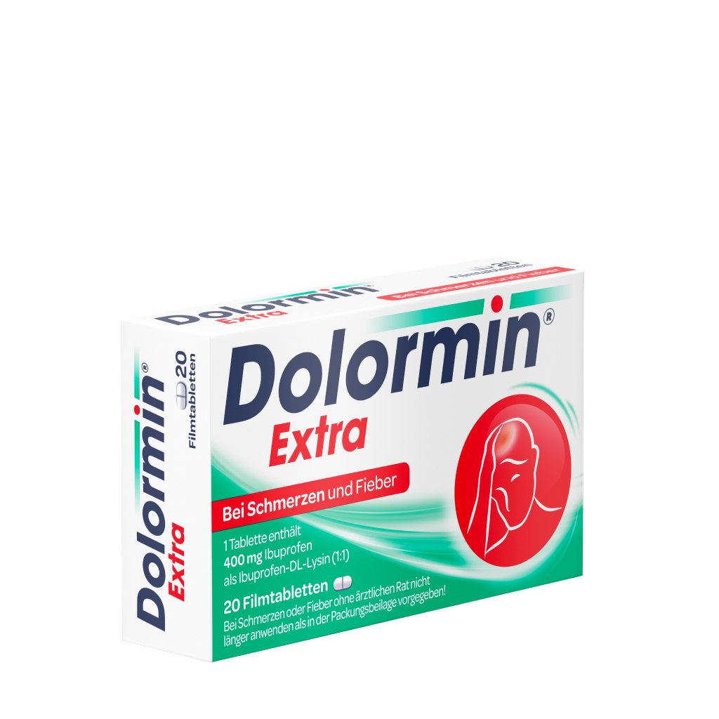 Dolormin® Extra bei Schmerzen und Fieber