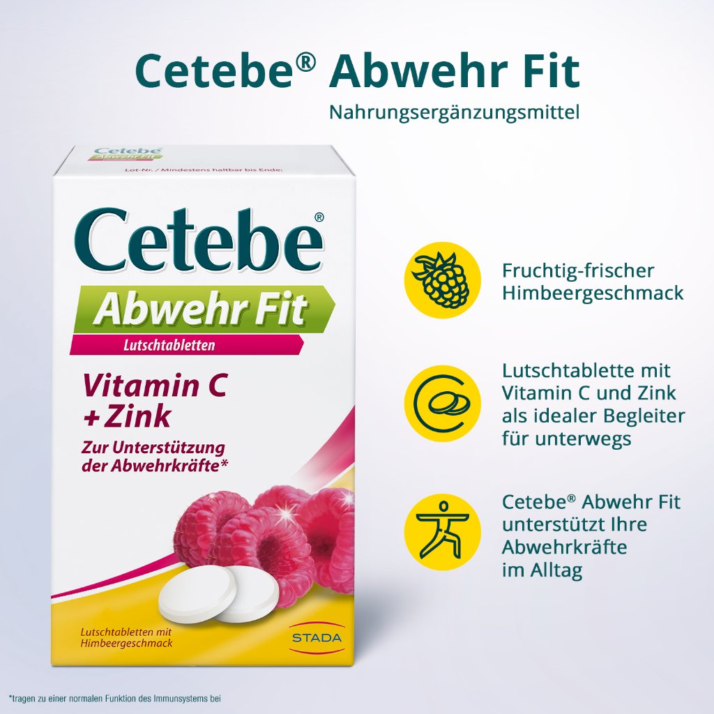 CETEBE Abwehr Fit Lutschtabletten