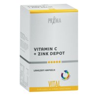 PRIMA VITAL Vitamin C+Zink Depot Kapseln