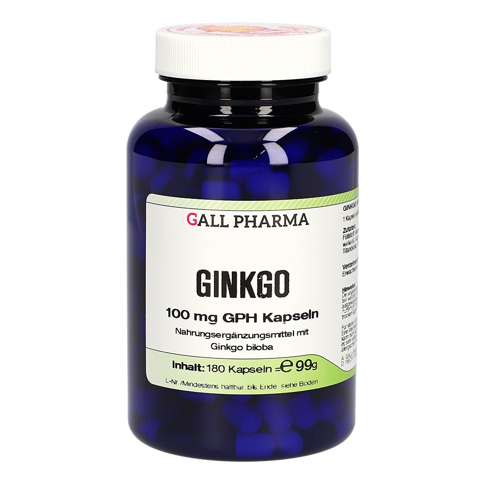 GINKGO 100 mg GPH Kapseln