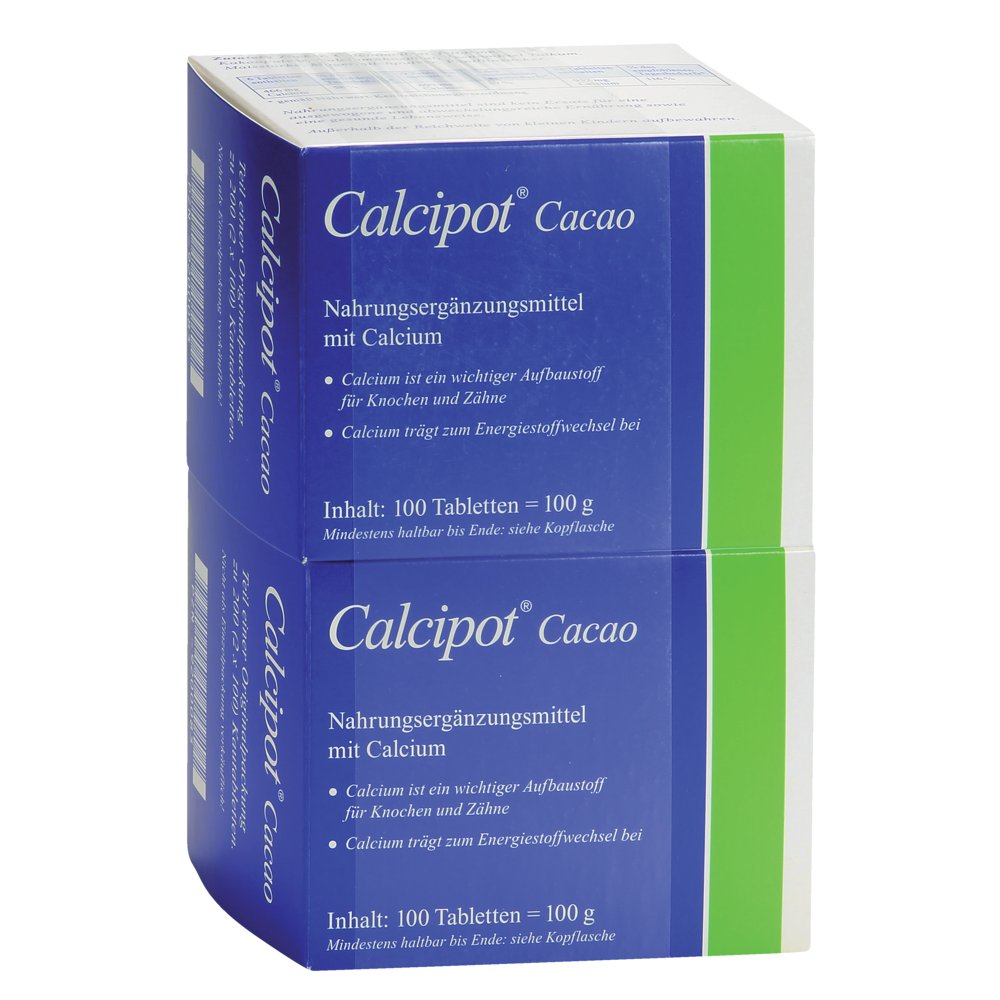 CALCIPOT Cacao Kautabletten