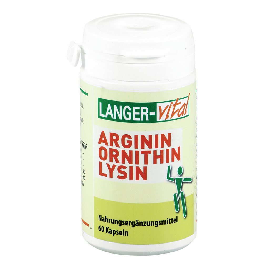 ARGININ/ORNITHIN 1000 mg/TG Kapseln