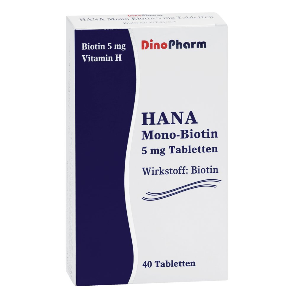 HANA MONO Biotin 5 mg Tabletten