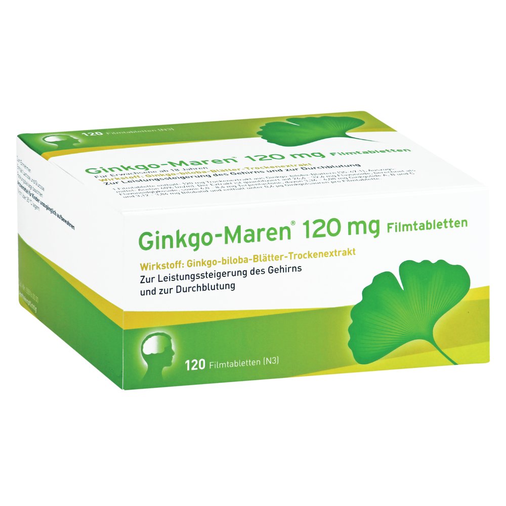 GINKGO-MAREN 120 mg Filmtabletten