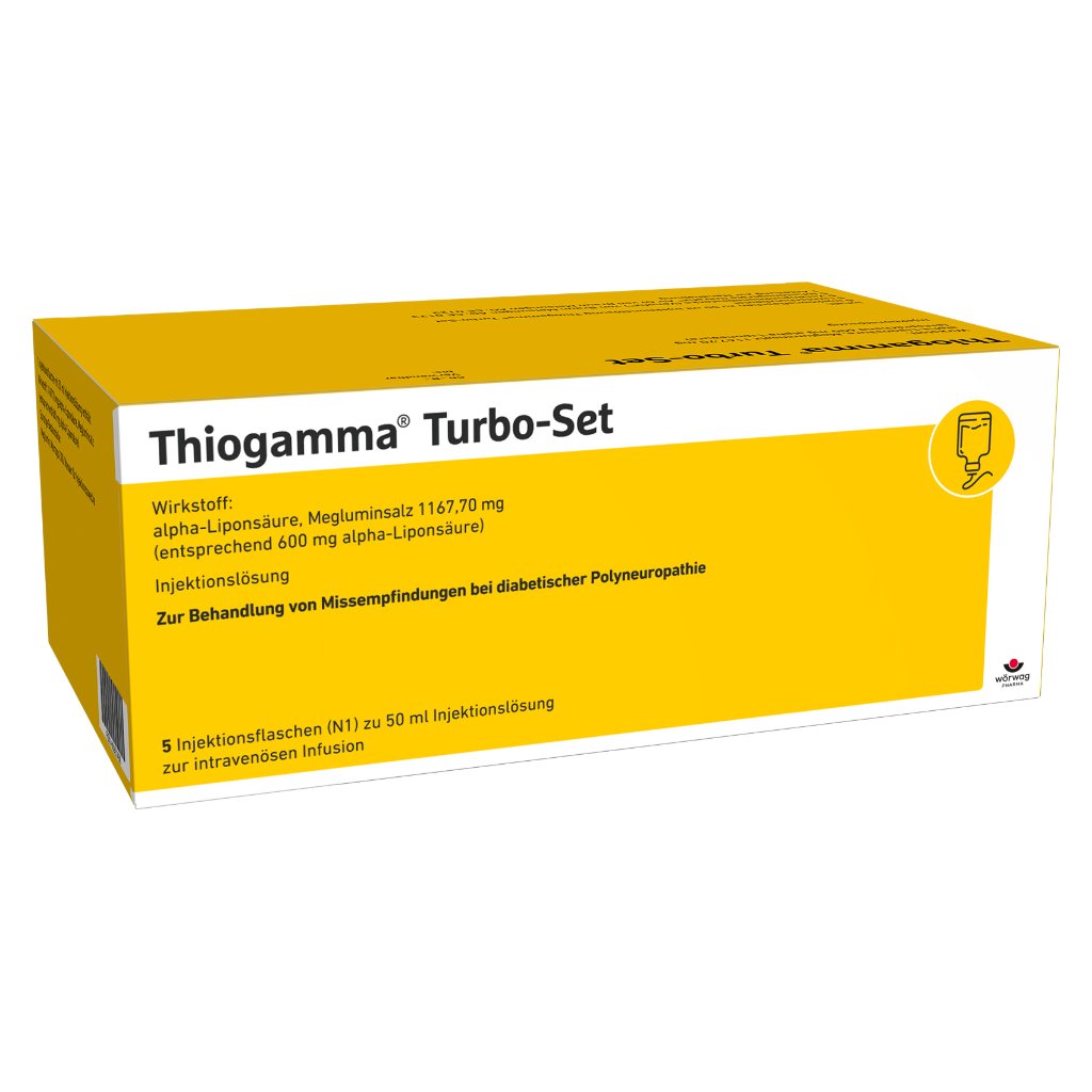 THIOGAMMA Turbo Set Injektionsflaschen