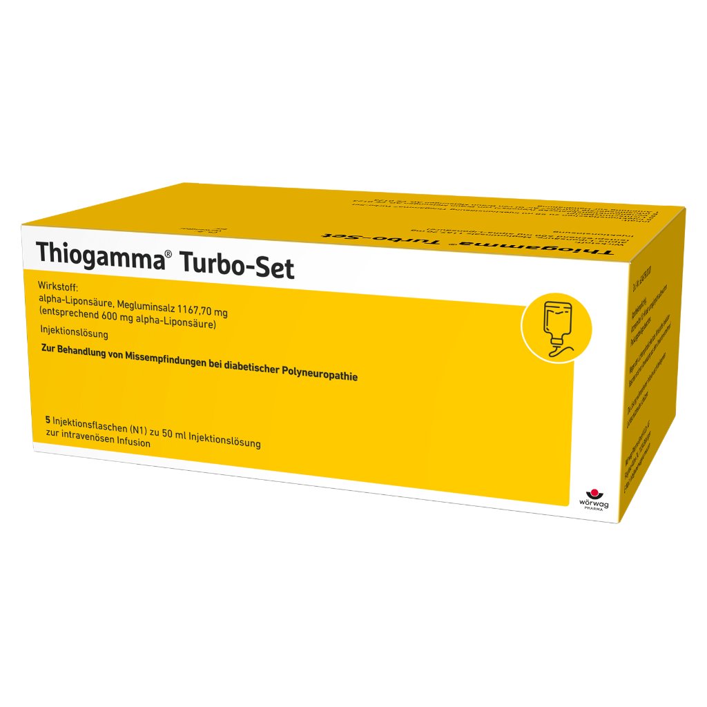 THIOGAMMA Turbo Set Injektionsflaschen