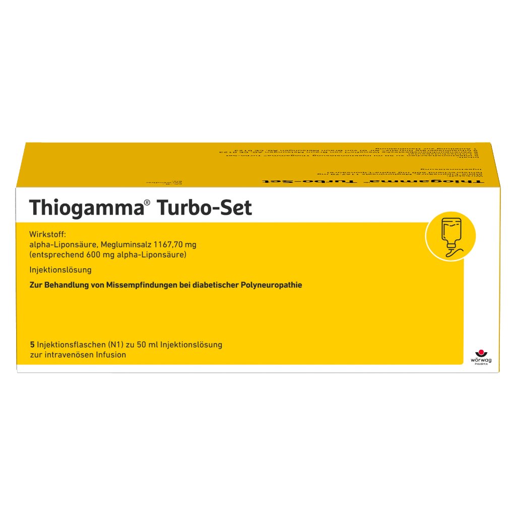 THIOGAMMA Turbo Set Injektionsflaschen