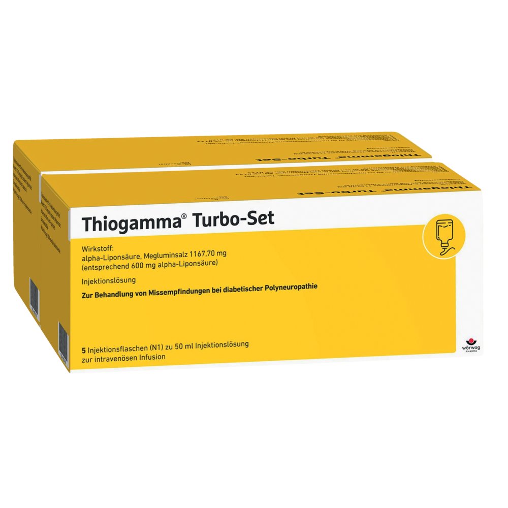 THIOGAMMA Turbo Set Injektionsflaschen