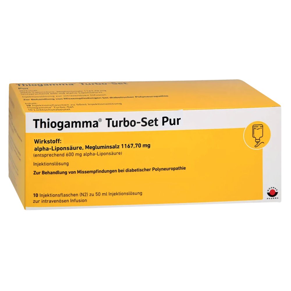 THIOGAMMA Turbo Set Pur Injektionsflaschen