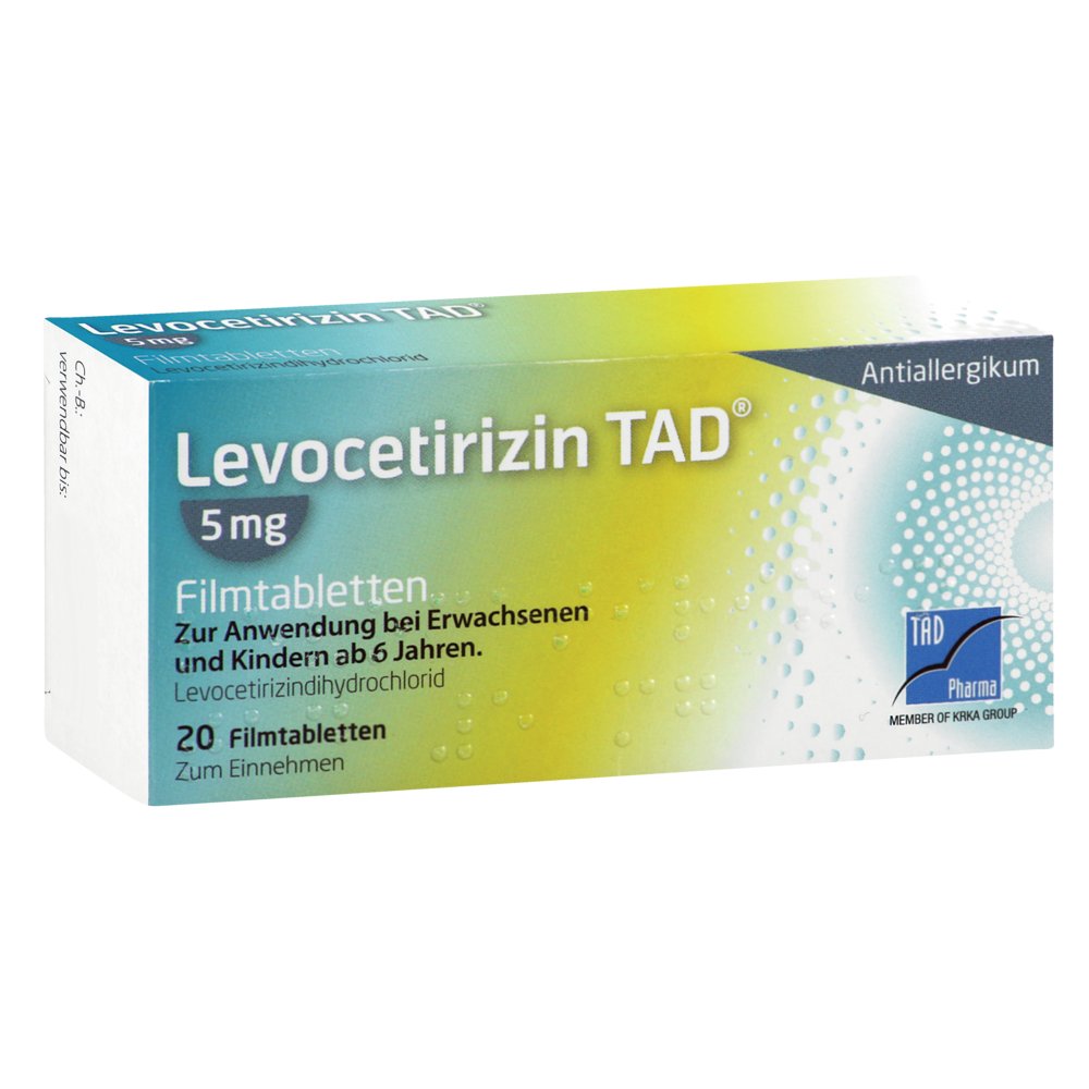 LEVOCETIRIZIN TAD 5 mg Filmtabletten