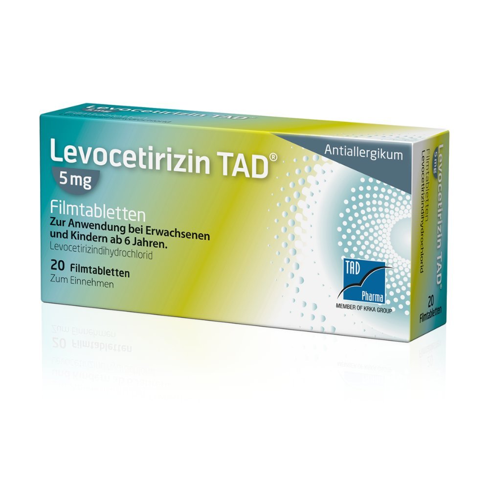 LEVOCETIRIZIN TAD 5 mg Filmtabletten
