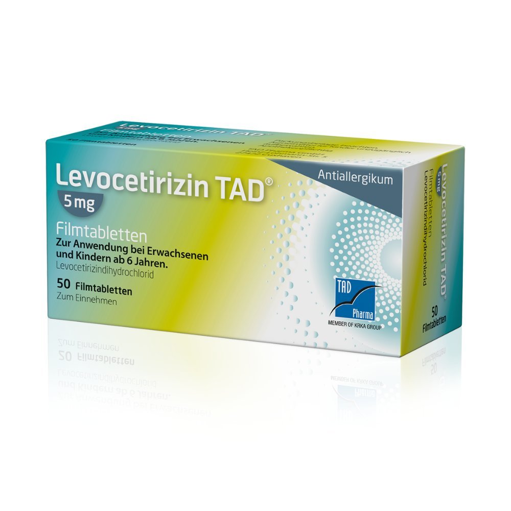 LEVOCETIRIZIN TAD 5 mg Filmtabletten