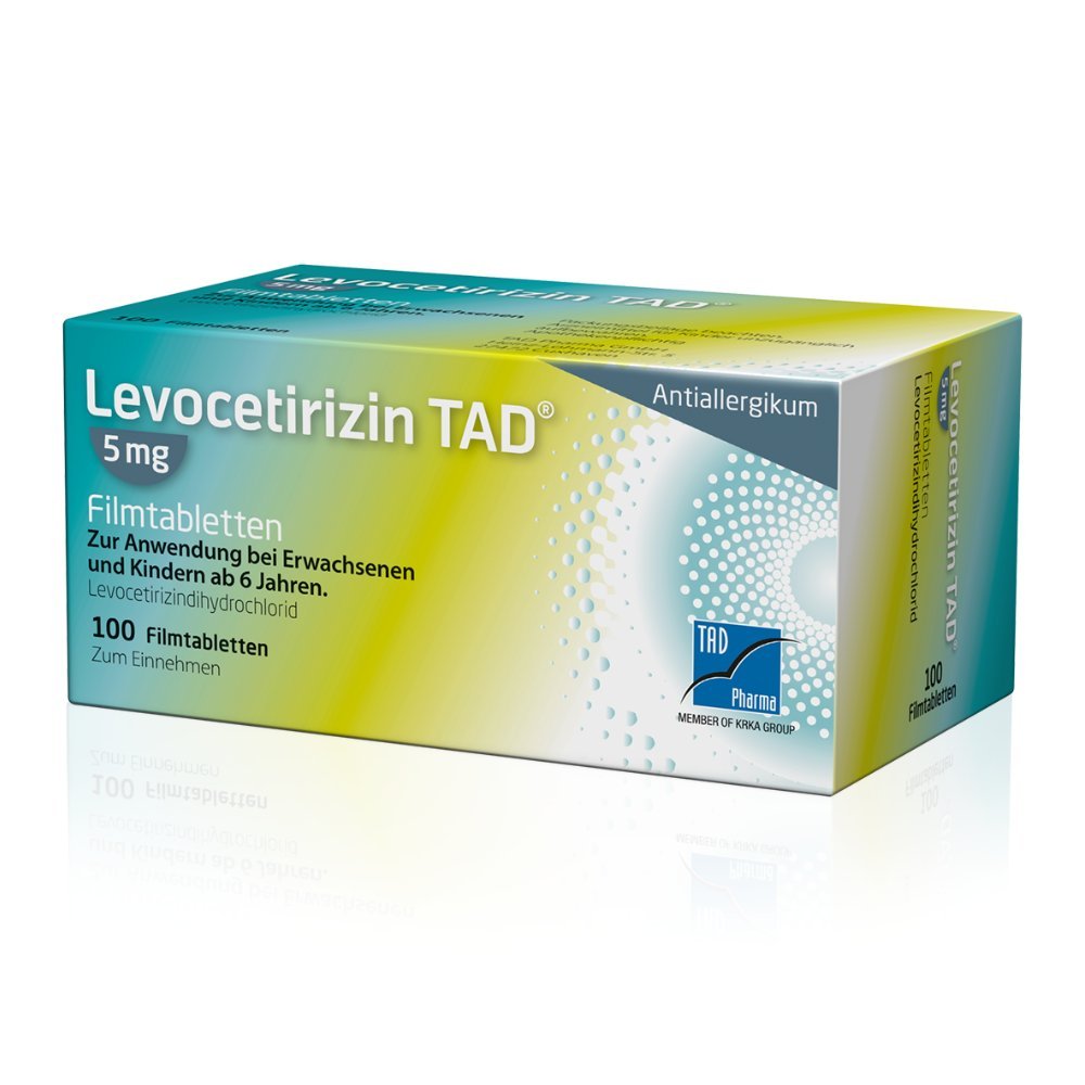 LEVOCETIRIZIN TAD 5 mg Filmtabletten