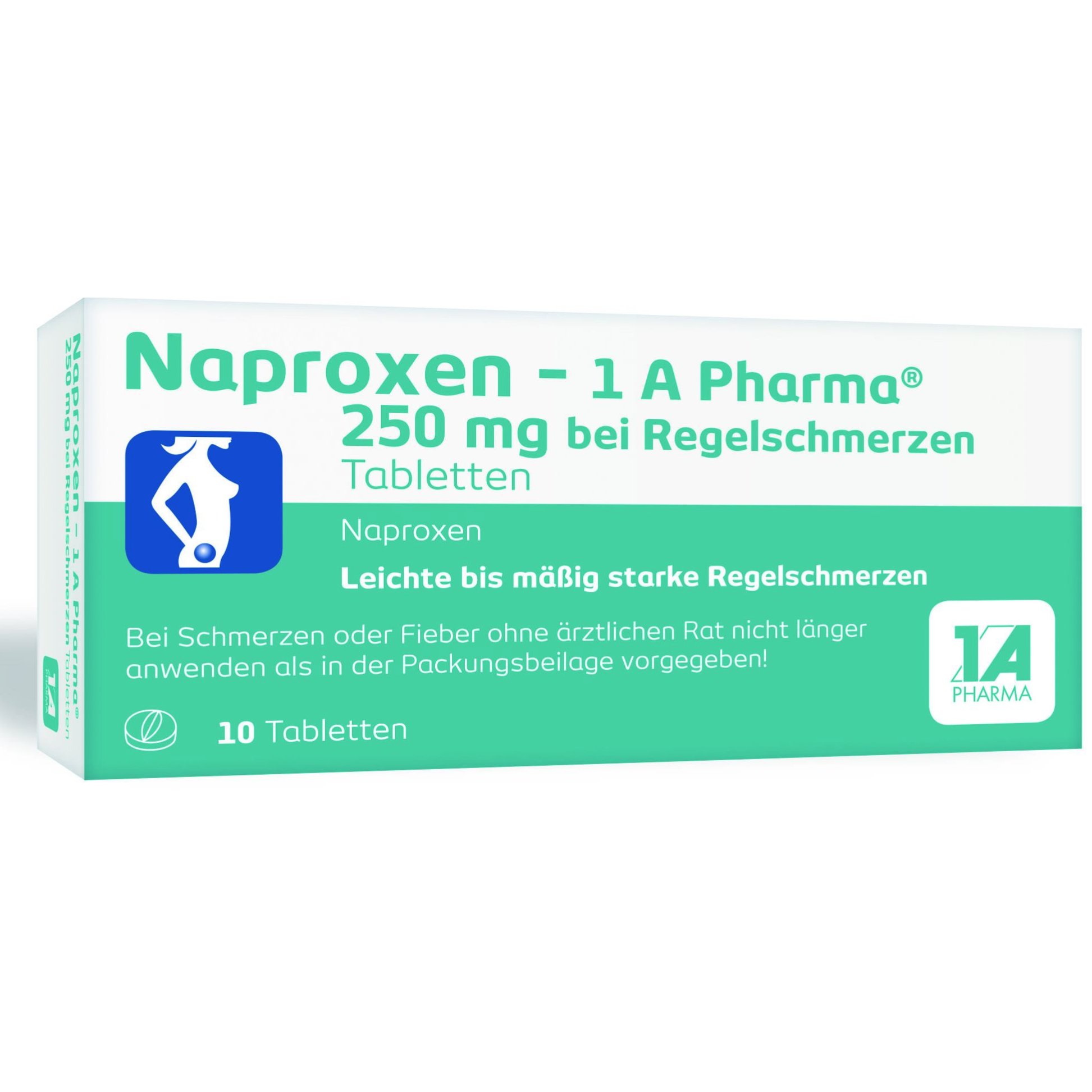 NAPROXEN-1A Pharma 250 mg b.Regelschmerzen Tabl.