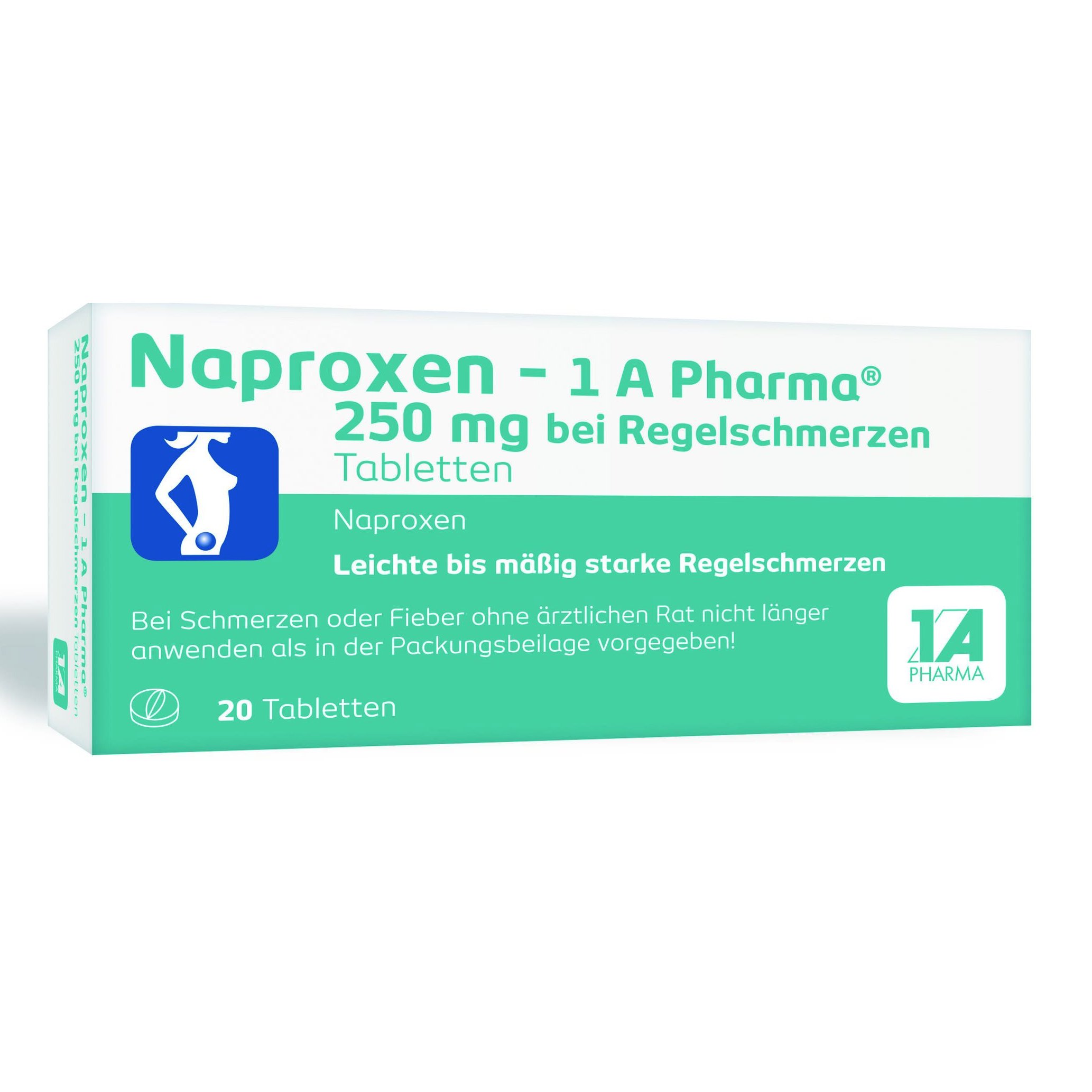 NAPROXEN-1A Pharma 250 mg b.Regelschmerzen Tabl.