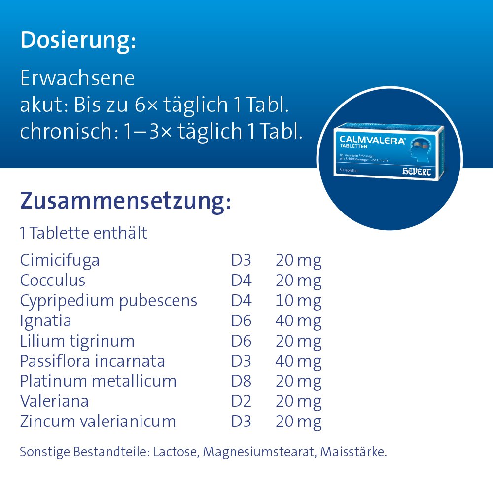 Calmvalera Tabletten